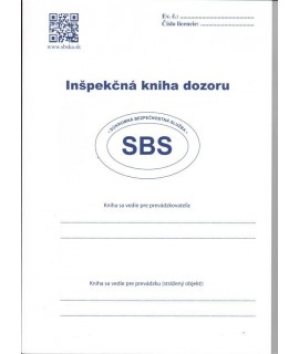 INŠPEKČNÁ KNIHA DOZORU